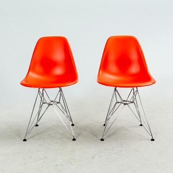 Charles and Ray Eames, stolar 6 st, "Plastic chair DSR", Vitra 210.