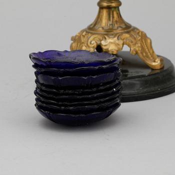KANDELABRAR, ett par, nyrenässans, 1800-talets slut.