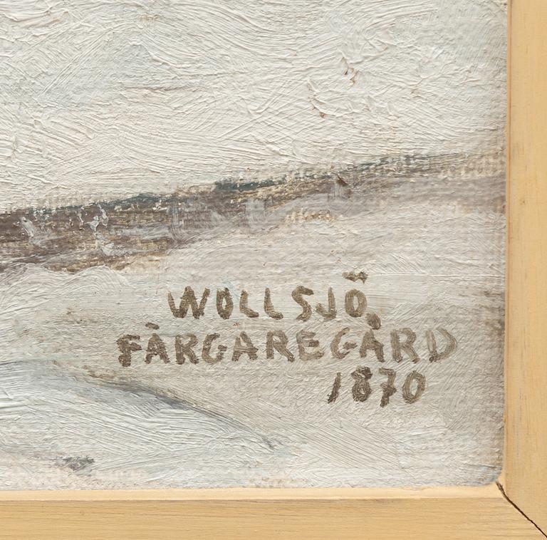 Emil Johanson-Thor, "Wollsjö Färgaregård 1870".