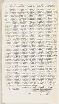 Juho Kyyhkynen, väitetty, Lepotuokio.