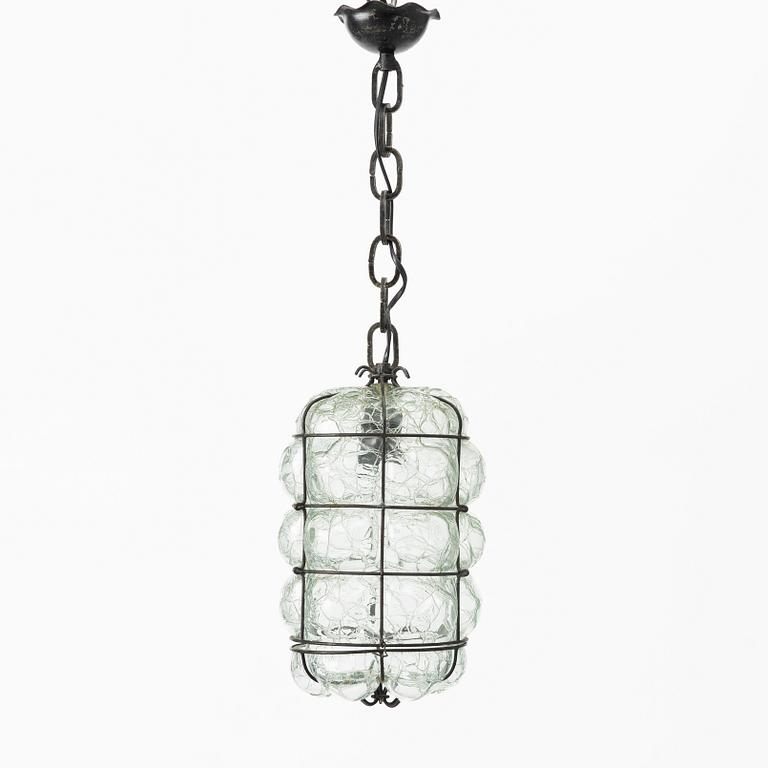 Harald Notini, a ceiling lamp model 10892, Arvid Böhlmarks Lampfabrik, Stockholm, 1930s.