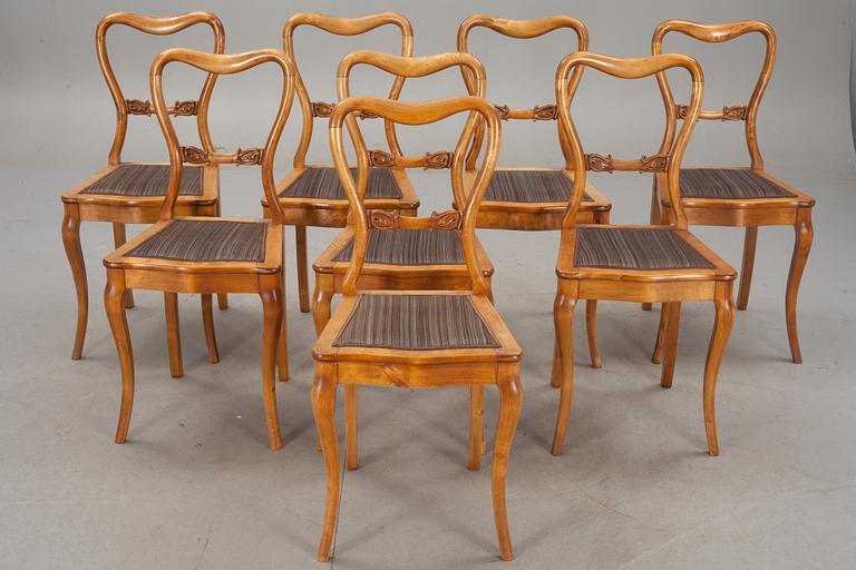 STOLAR, 8 st, nyrokoko, omkring 1900.