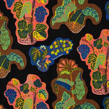 Josef Frank, gardiner, ett par, "Poisons", Firma Svenskt Tenn.