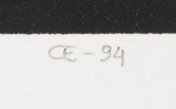 Portfolio of ten serigraphs, signed and dated -94, numbered EA 14/50.