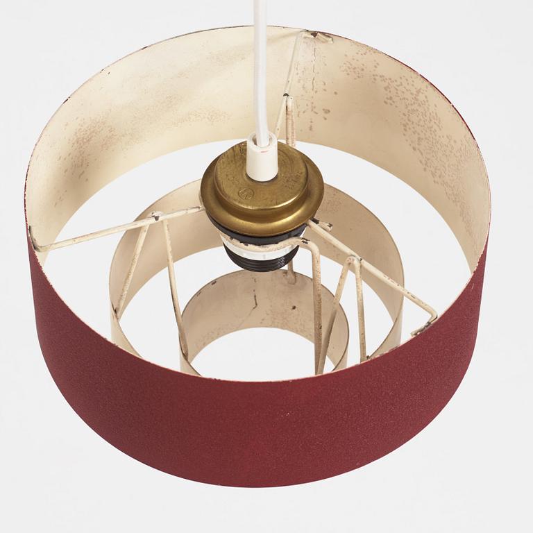 Bertil Brisborg, a ceiling lamp, model "33135", Nordiska Kompaniet, Sweden 1950s.