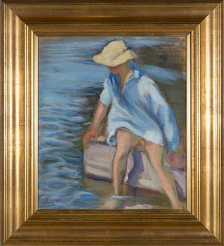 Santeri Salokivi, Fotbad på Bryggan.