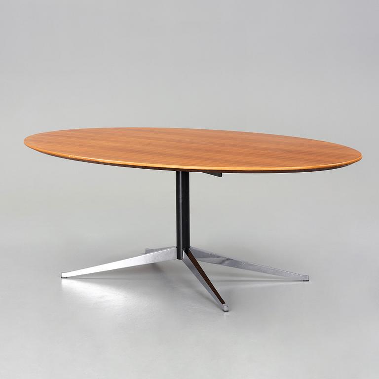 Florence Knoll, an "Oval 96" table for Knoll International, post 1961.