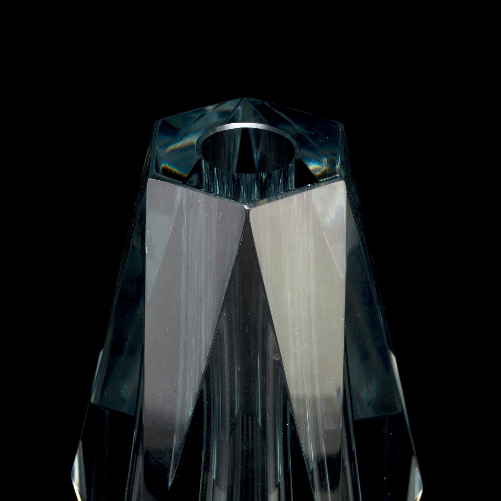ASTA STRÖMBERG, vas, glas, "Diamant", Strömbergshyttan, 1960-tal.