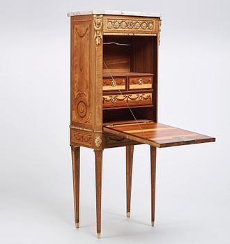 A Gustavian secretaire by George Haupt.