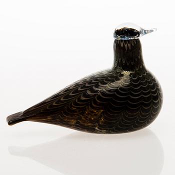 OIVA TOIKKA, a glass bird, signed O. Toikka Nuutajärvi.