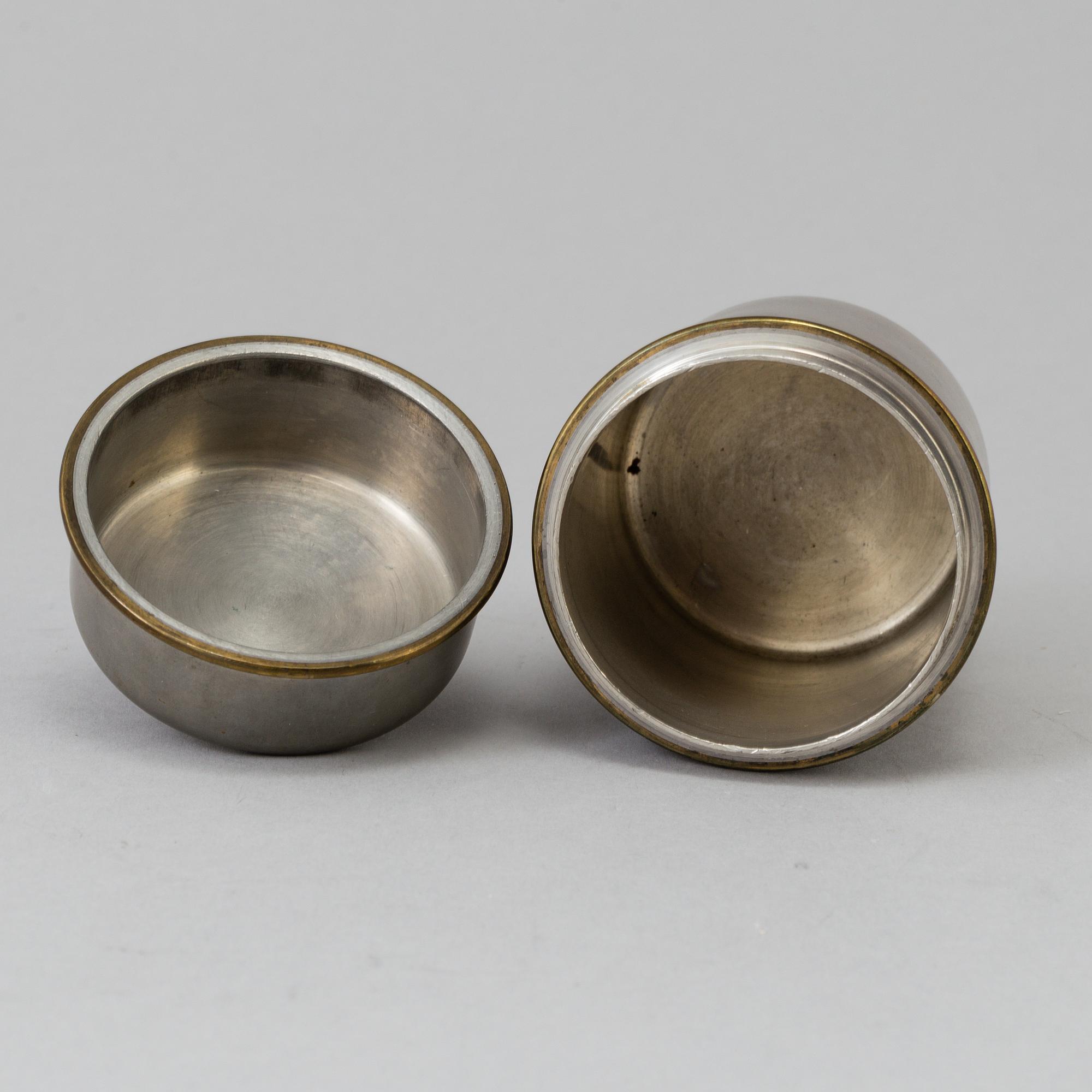 ESTRID ERICSON, burk med lock, Firma Svenskt Tenn, Stockholm 1955.