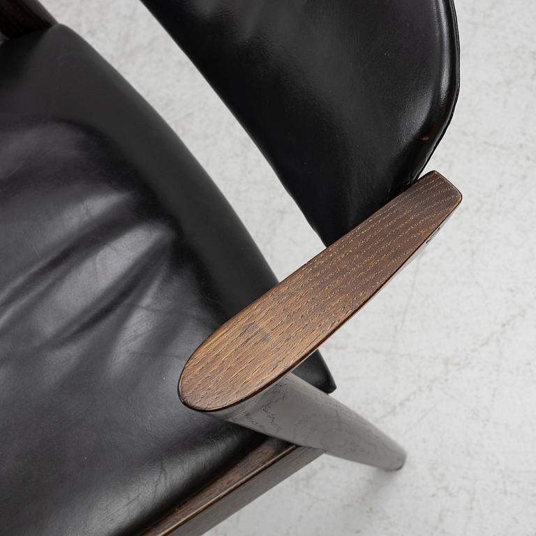 Kai Kristiansen, Four chairs, model 42, Schou Andersen, Denmark, 1950s.