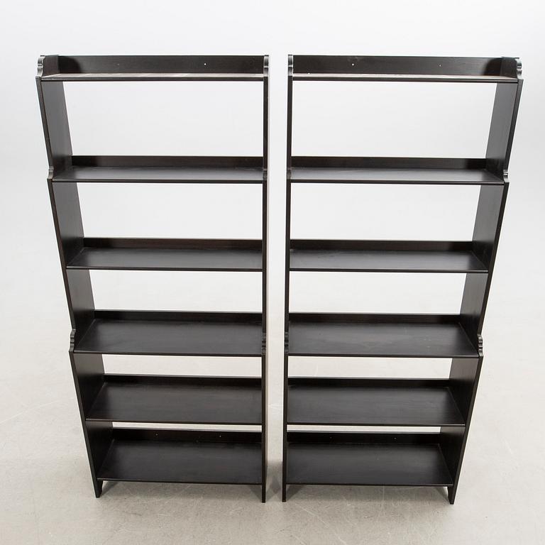 Bokhyllor, ett par, "Leksvik", IKEA.