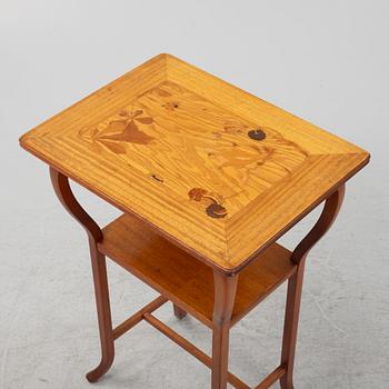 An Art Nouveau side table, early 20th Century.