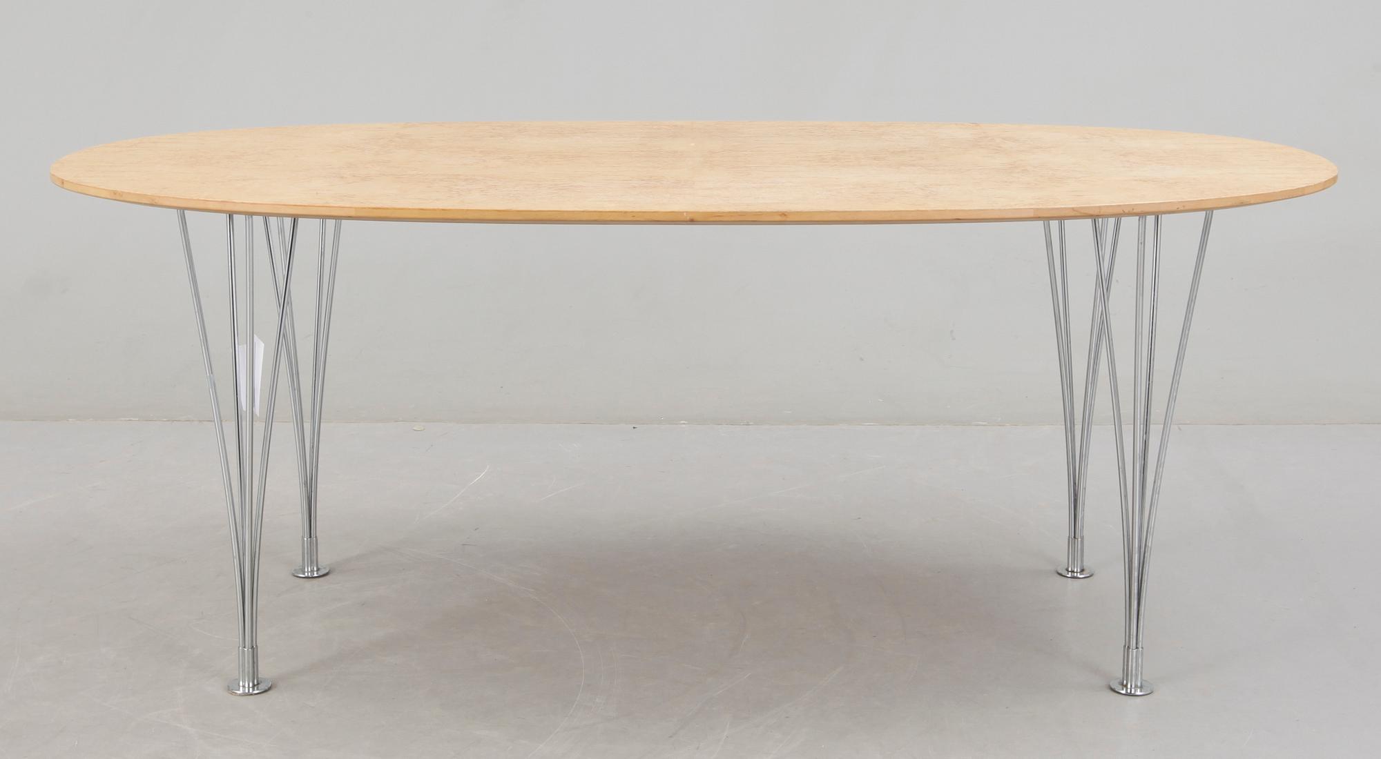 BORD, Superellips, Bruno Mathsson och Piet Hein, Fritz Hansen.