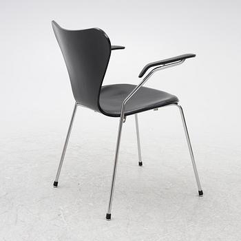 Arne Jacobsen, Armchairs, 4 pcs, "The Seven", Fritz Hansen, Denmark, 2006.