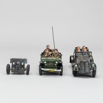 TWO MILITARY VEHICLE, ONE FROM JOSEF NEUHIERL JNF CA 1939 GERMANY.