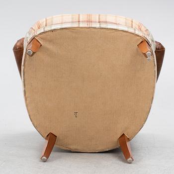 A pair of easy chairs,, Jio furniture, Jönköping, second half of the 20th century.