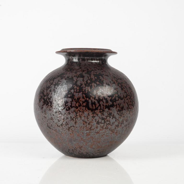 Sven Wejsfelt, a unique stoneware vase, Gustavsbergs Studio, Sweden, 1988.