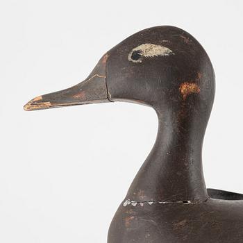 Two wooden decoy ducks, first half of the 20th Century.
