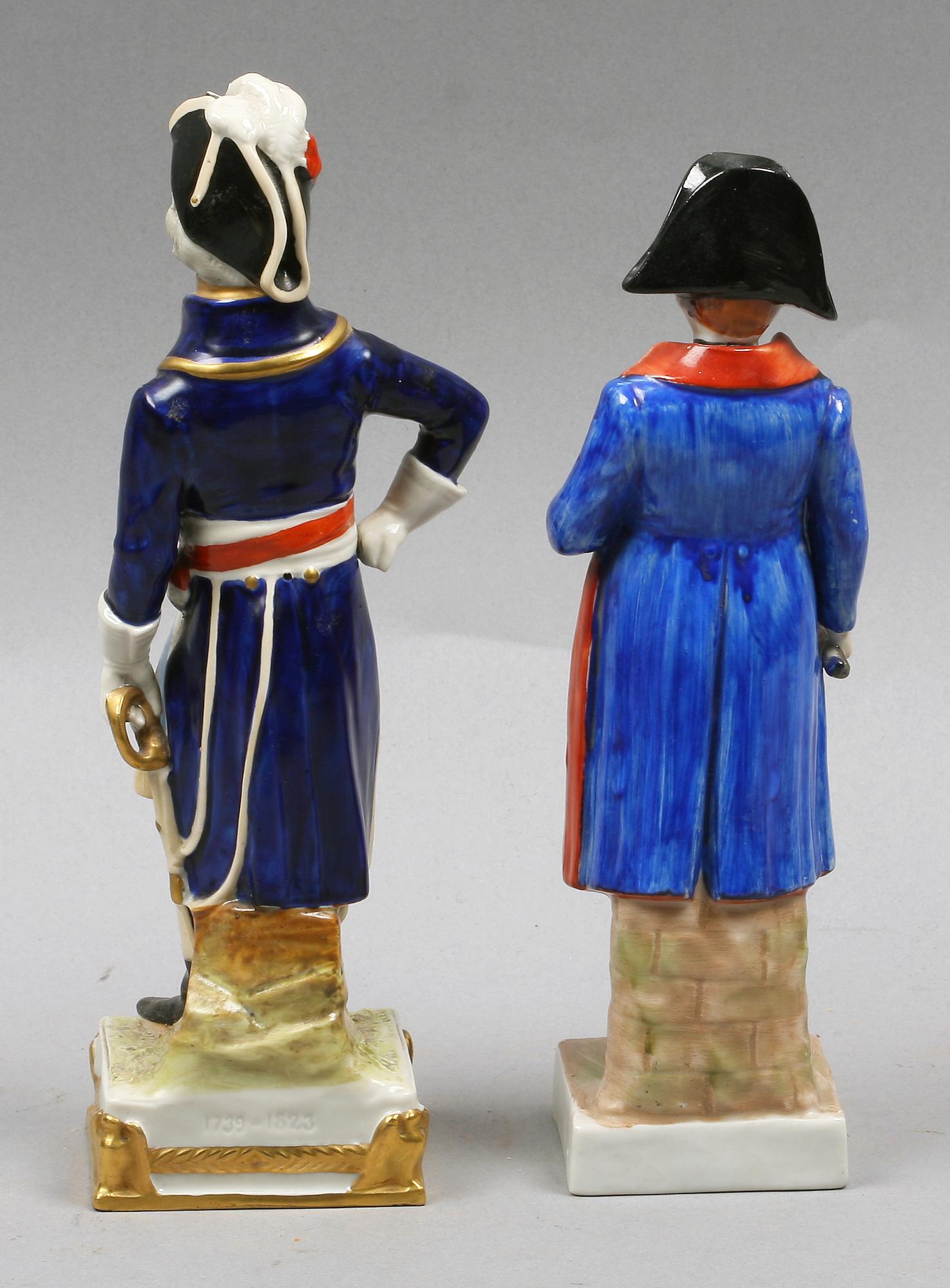 PARTI FIGURINER, 3 st, porslin.