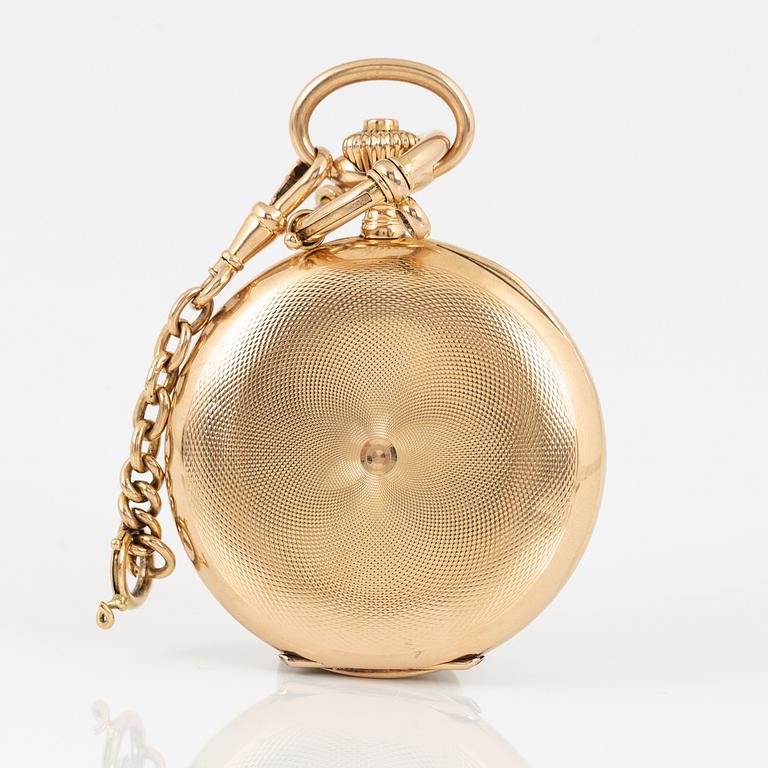 Halda Fickurfabrik, pocket watch, hunter, 52 mm.