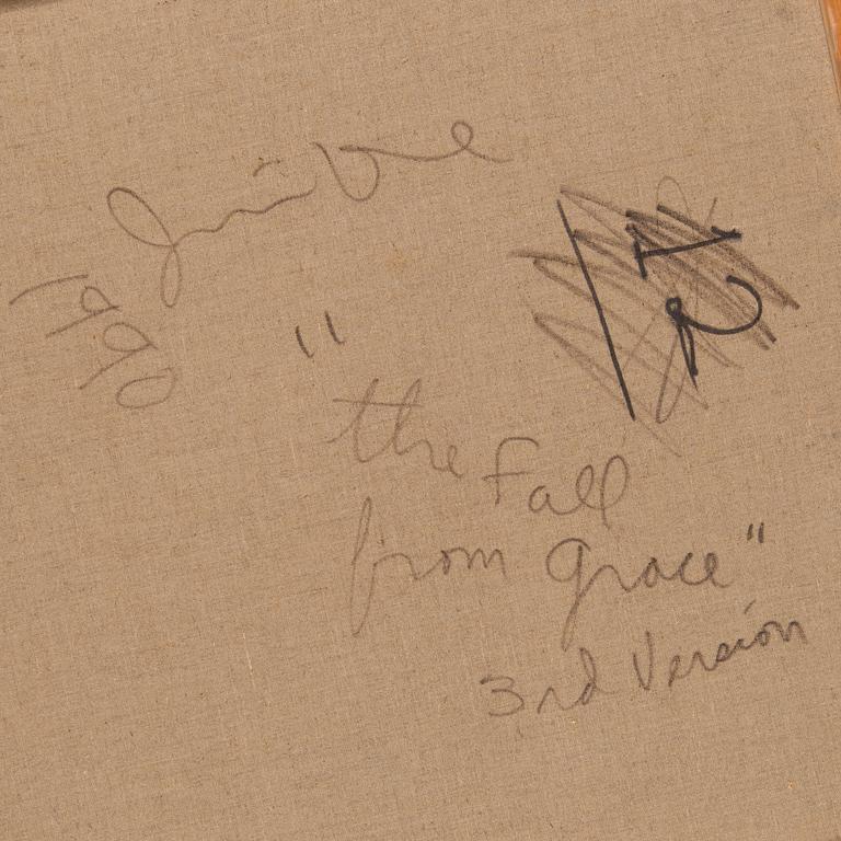 Jim Dine, "The fall from Grace III".