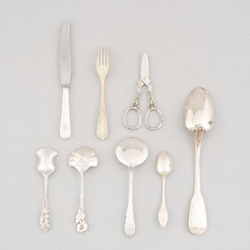 Cutlery, 29 pcs, silver, including Axel Bergman, Stockholm 1912.