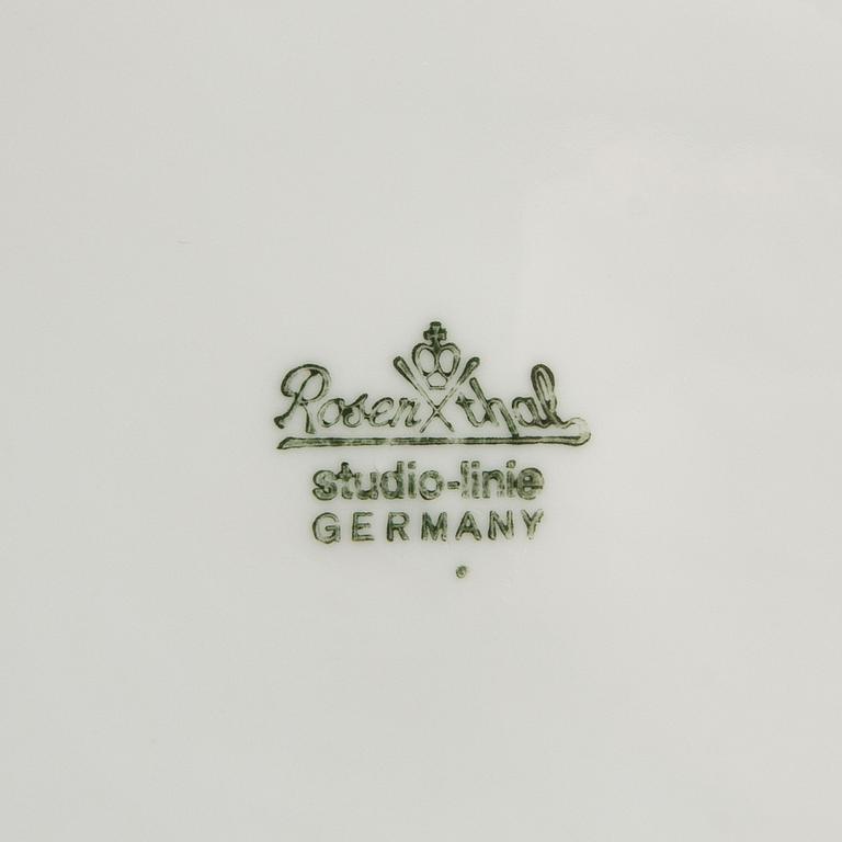 Björn Wiinblad, Servisdelar, 34 delar, Rosenthal, Tyskland.