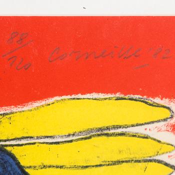 BEVERLOO CORNEILLE, lithograph in colours, signed, dated 82 and numbered 88/120.