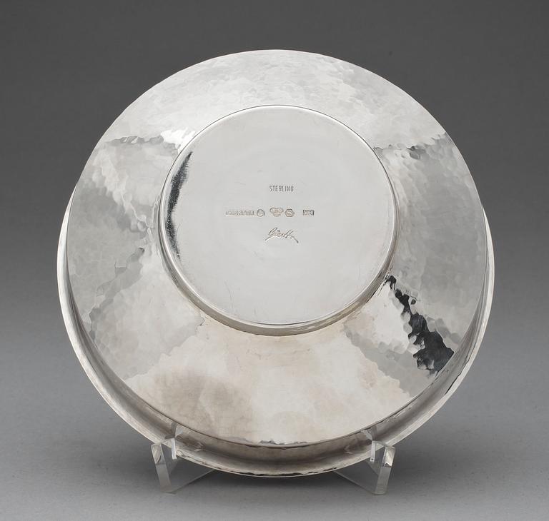 SKÅL, sterlingsilver, Giertta, Stockholm 1971. Vikt ca 280 gram.