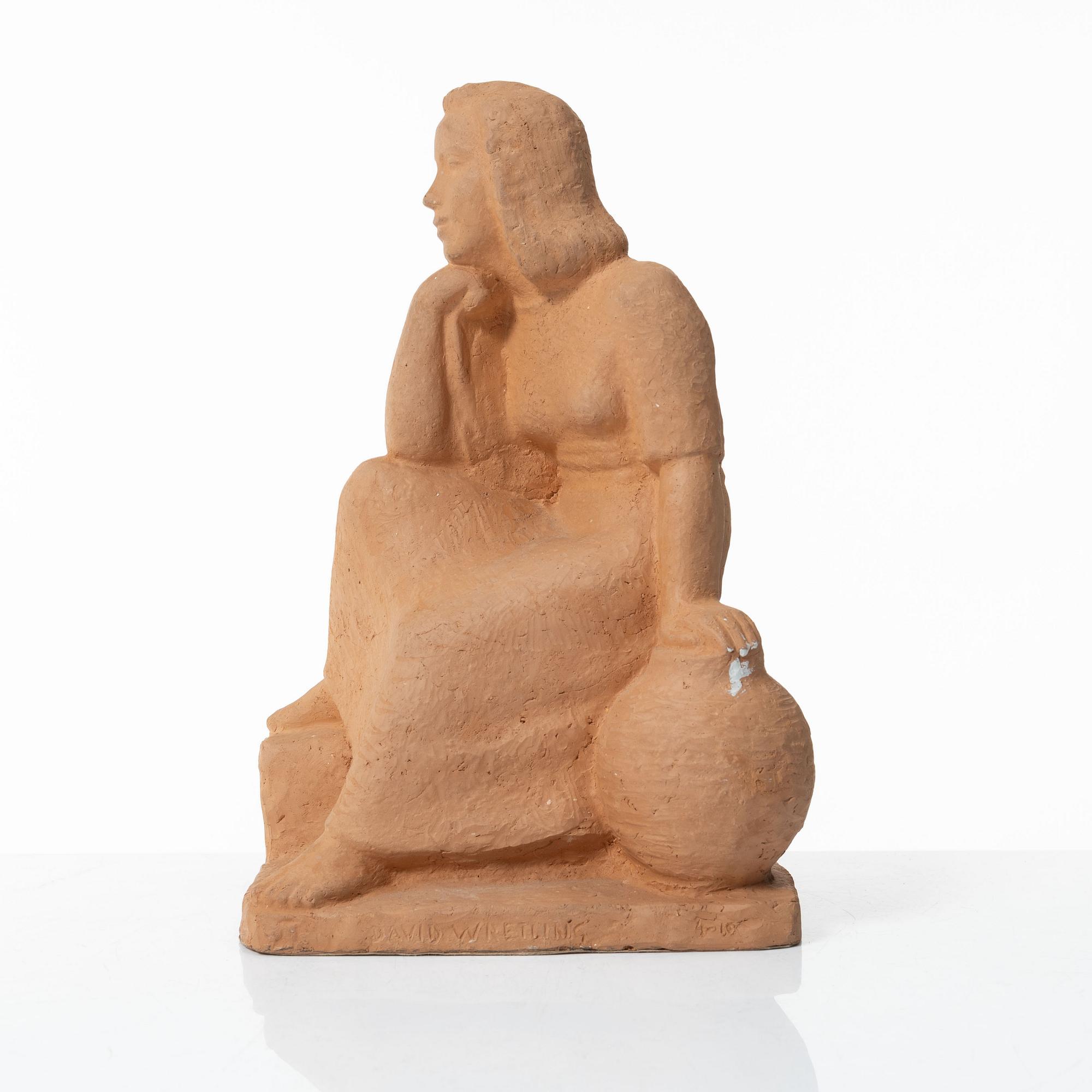 David Wretling, Sitting Woman.