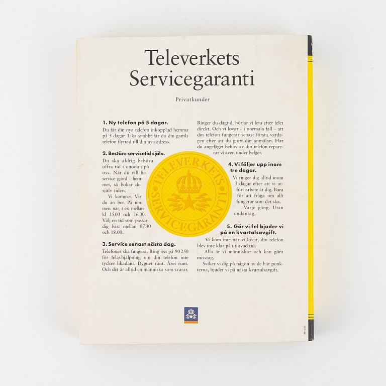 Dan Wolgers, telefonkatalogen 1992.