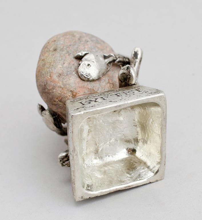 SKULPTUR, efter Henry Gustafsson, "Lyftet", sent 1900-tal.