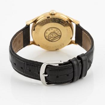 Omega, Constellation, Calendar, Chronometer, "Pie-Pan", wristwatch, 34.2 mm.