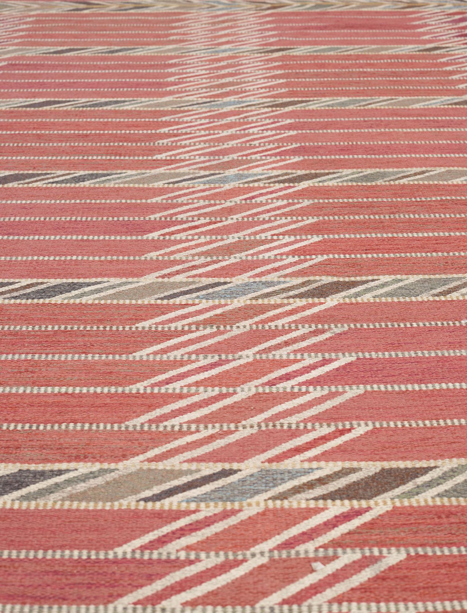 CARPET. Flat weave. 348 x 173 cm. Sweden 1955.