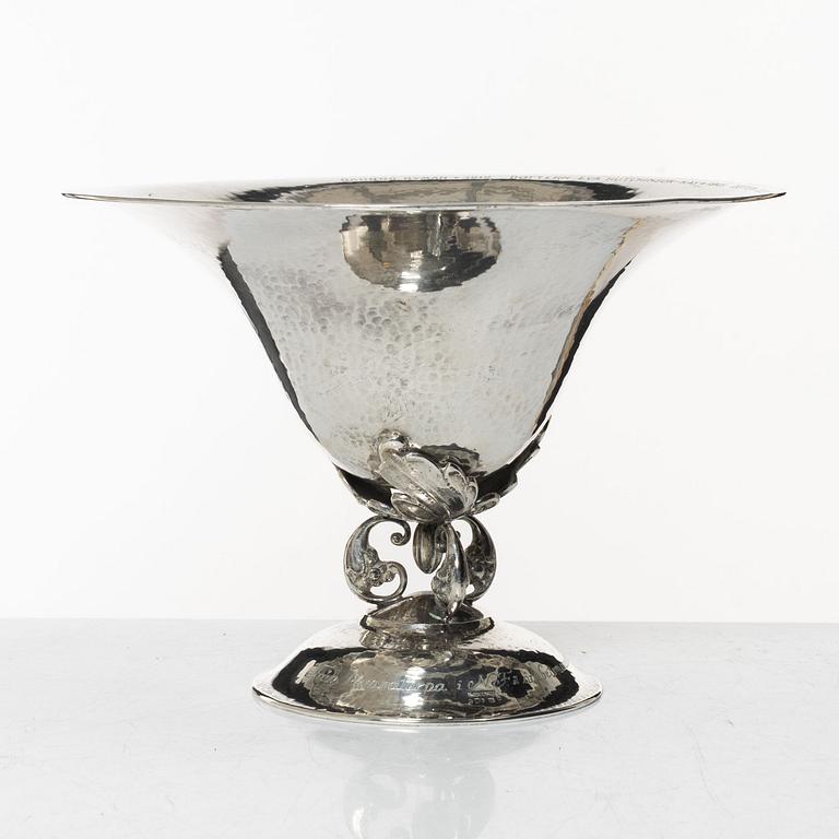 A Swedish silver bowl, mark of K. Anderson, Stockholm 1927.