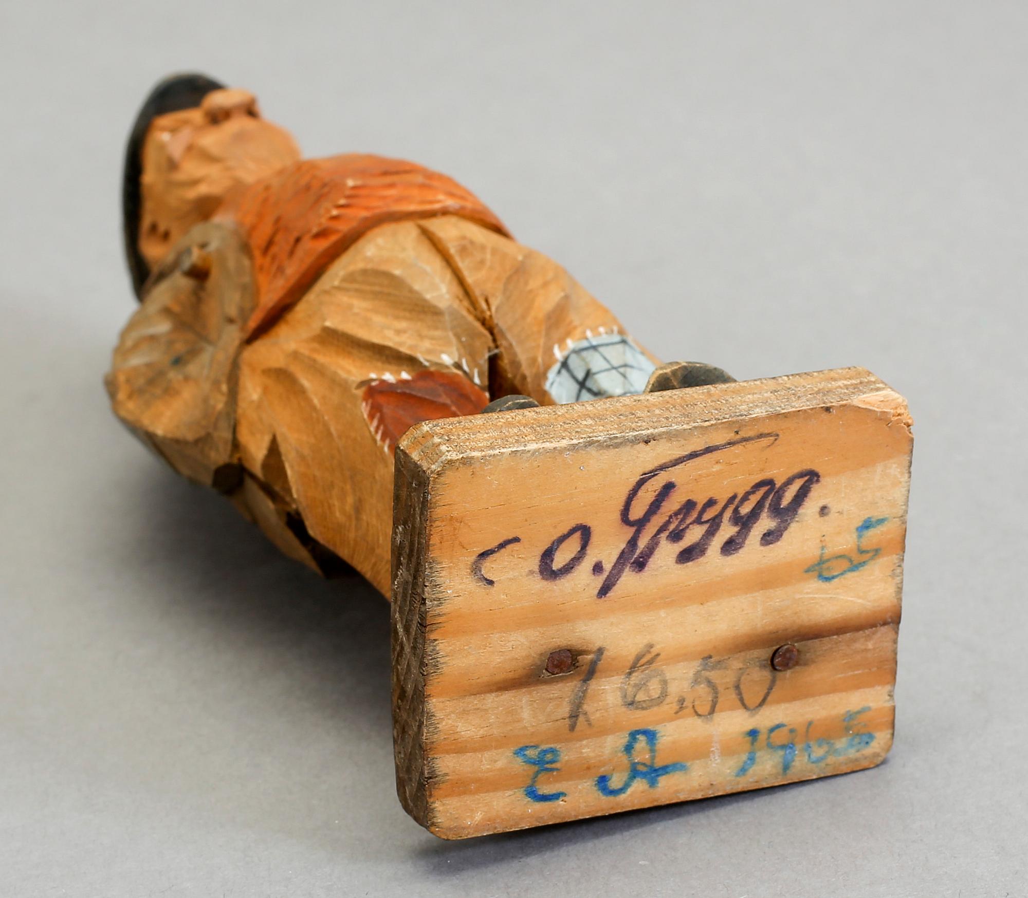 CARL OLOF TRYGG, skulptur, signerad, daterad 1965.