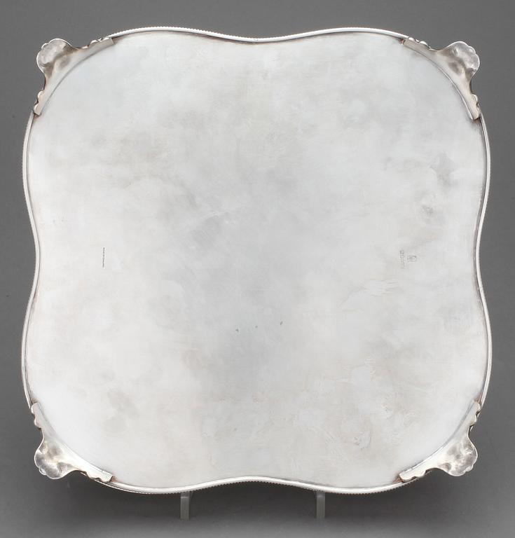 SALVER, nysilver, England, 1900-talets andra hälft.