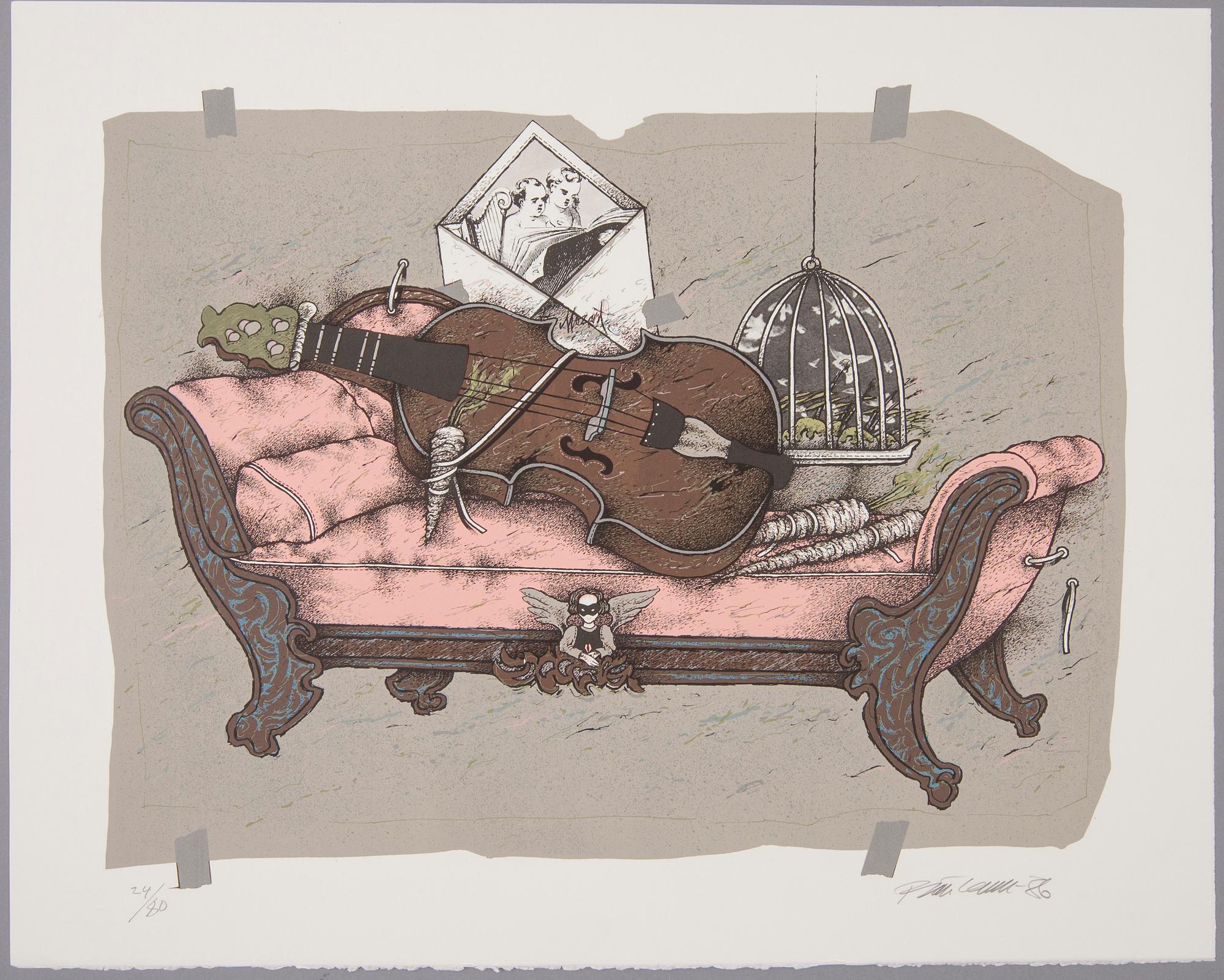 RAIMO KANERVA, serigrafier, 3 st, signerade, daterade och numrerade.