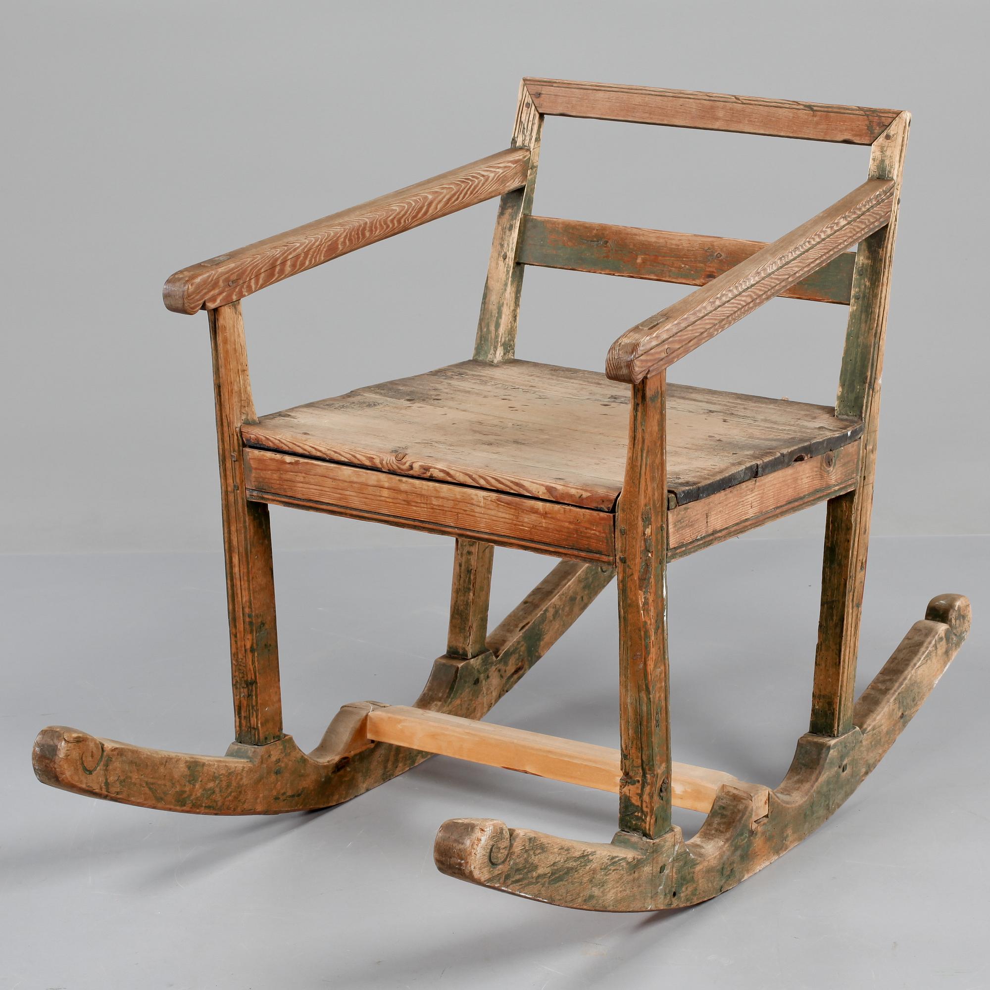 GUNGSTOL, allmoge, 1800-tal.