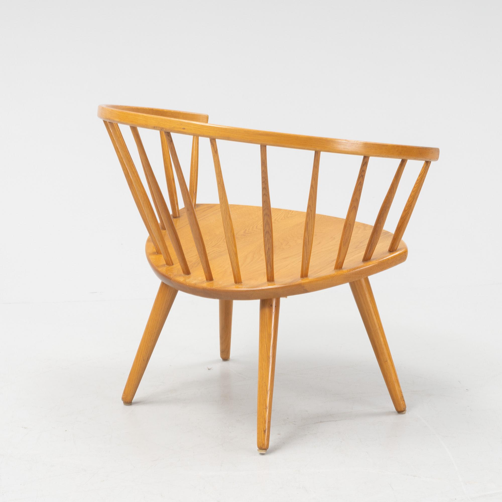 Yngve Ekström,
karmstol, "Arka", modellen formgiven 1955.