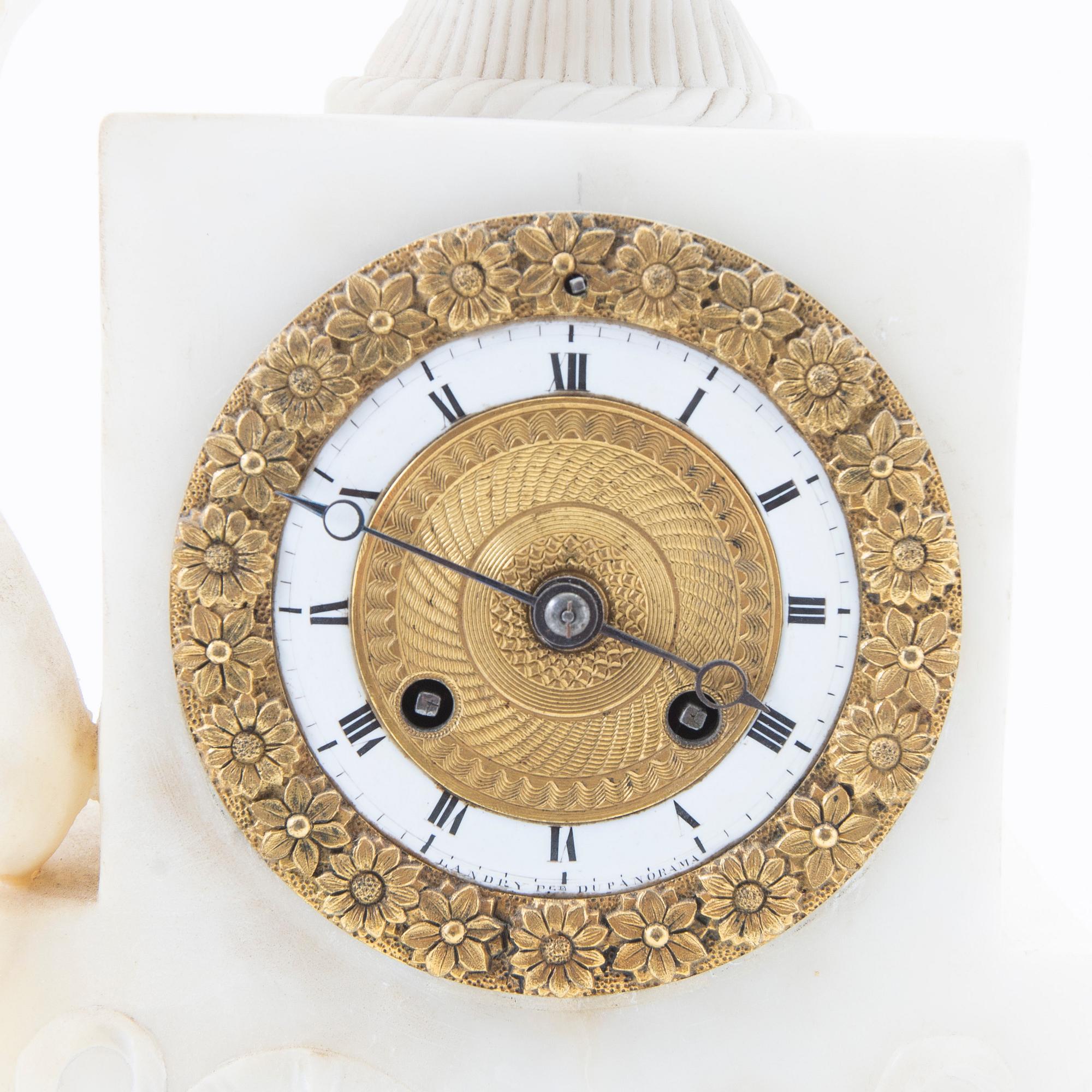 Table pendulum clock, Empire, 19th century.