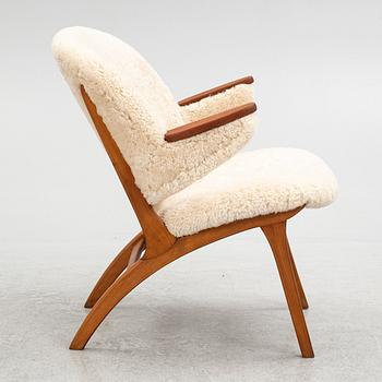 Poul Hundevad, lounge chair, mid 20th century.