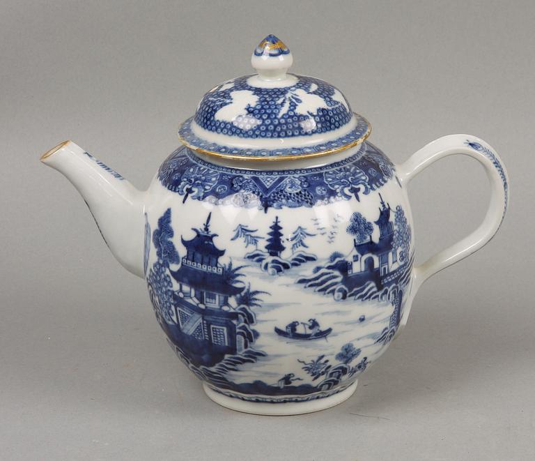 TEKANNA, porslin, Kina, Qianlong, 1700-tal.