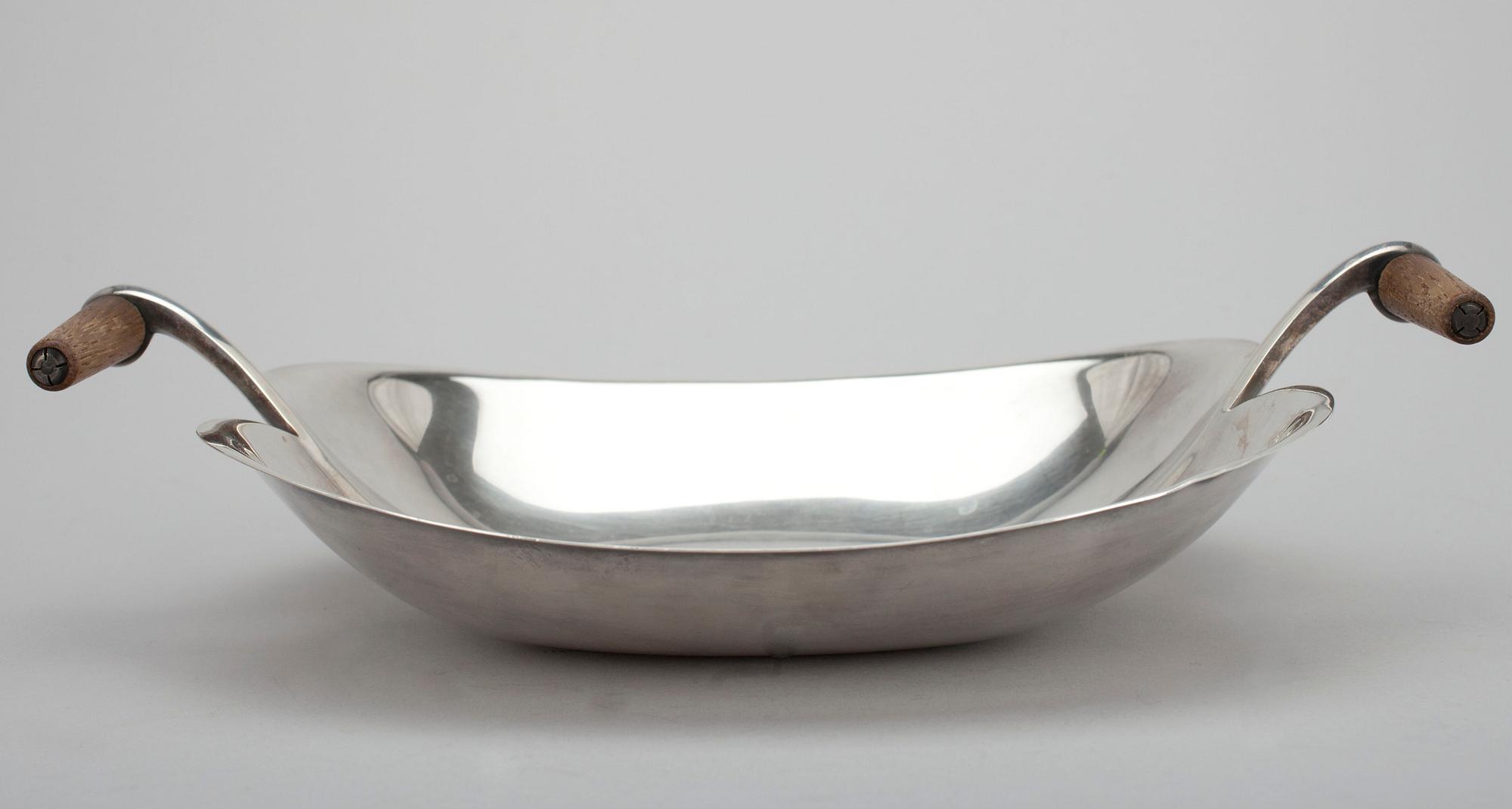 BRÖDKORG, silver 916, Tapio Wirkkala, signerad TW, Kultakeskus, Tavastehus 1959. Tot. vikt 324 g.