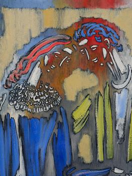 Vytautas Kasiulis, Embracing couple.