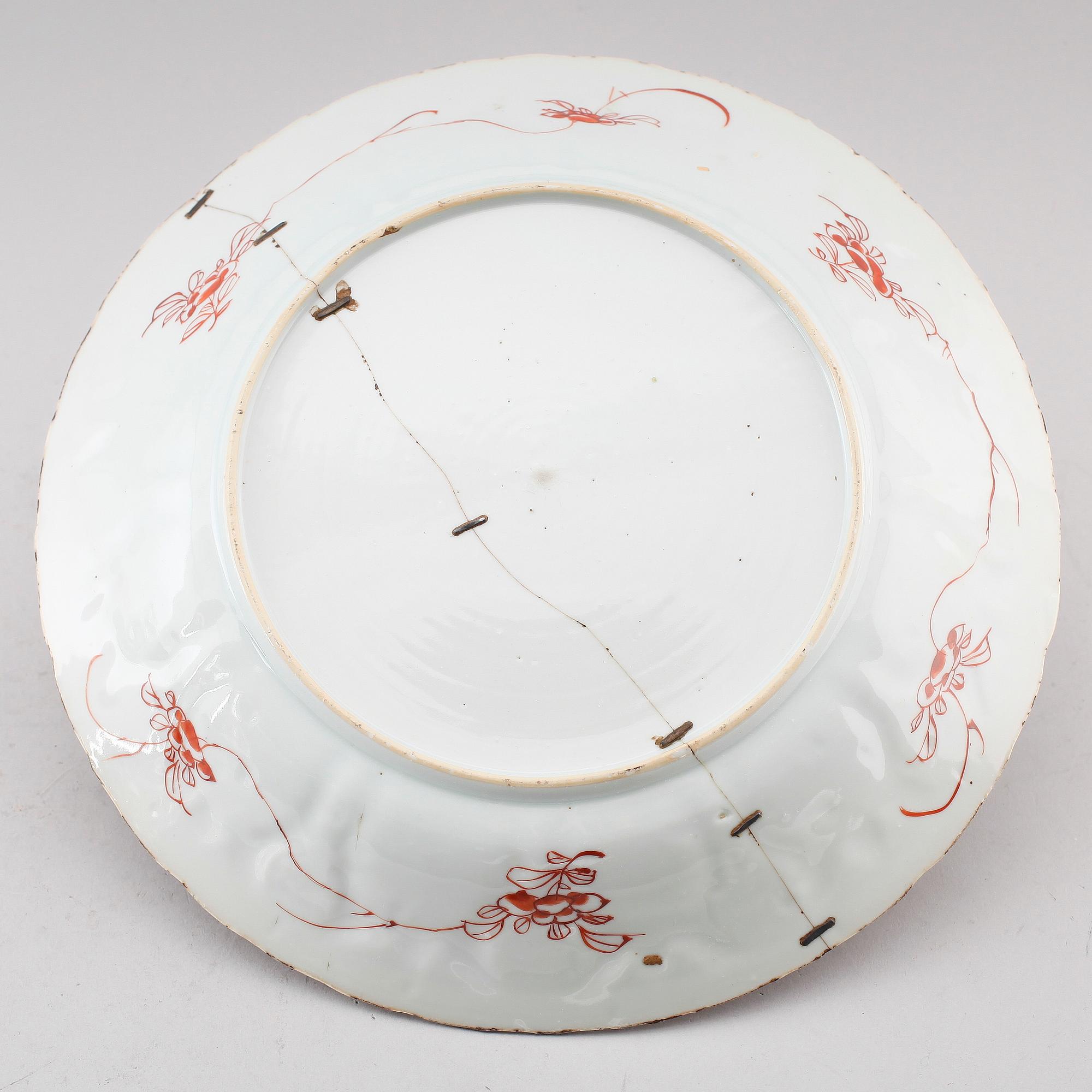SKÅLFAT, porslin, Kina, Kangxi 1622-1722.