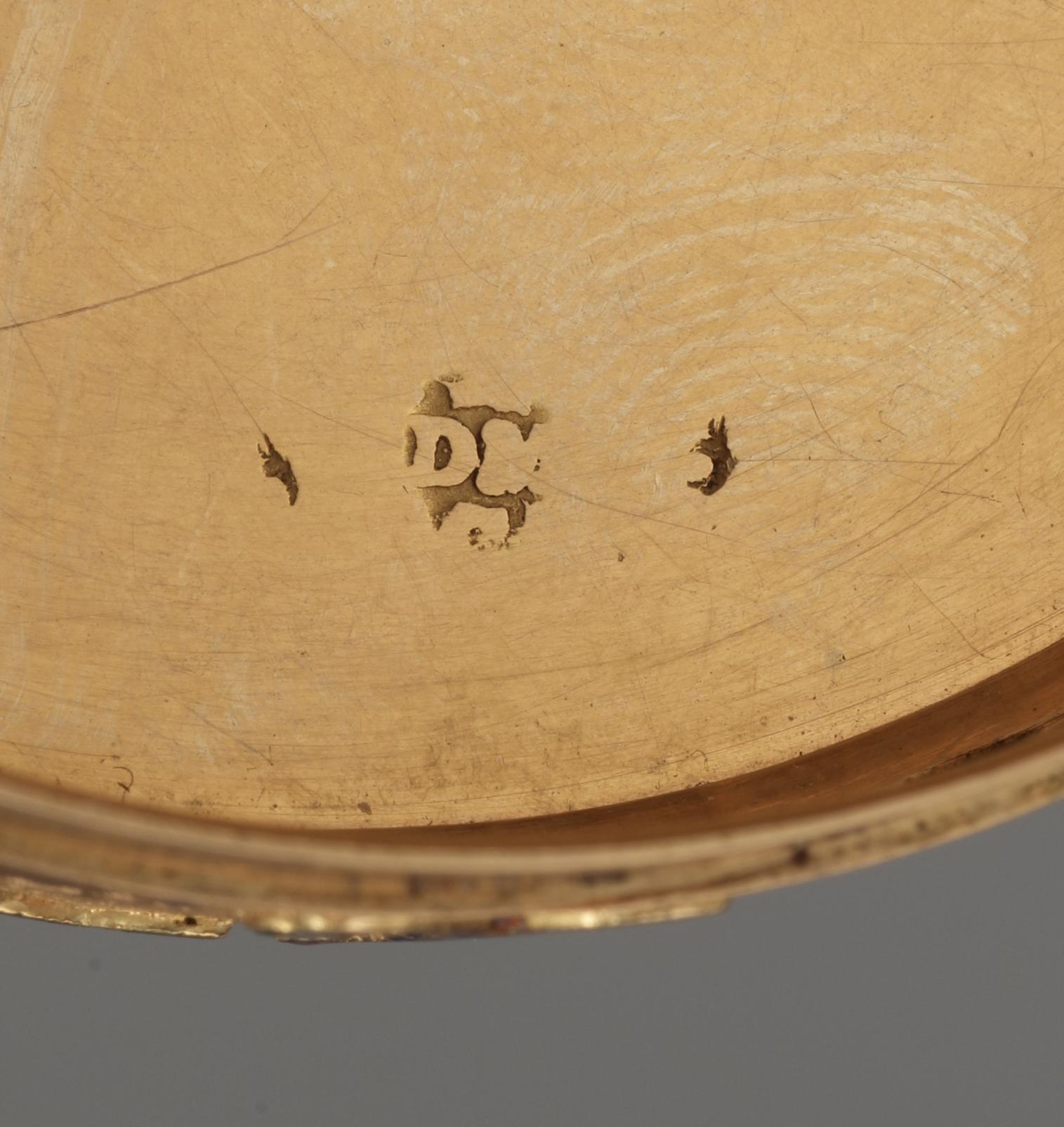 DOSA, guld en deux couleurs 18k. Hanau 1700-talets slut/c:a 1800.