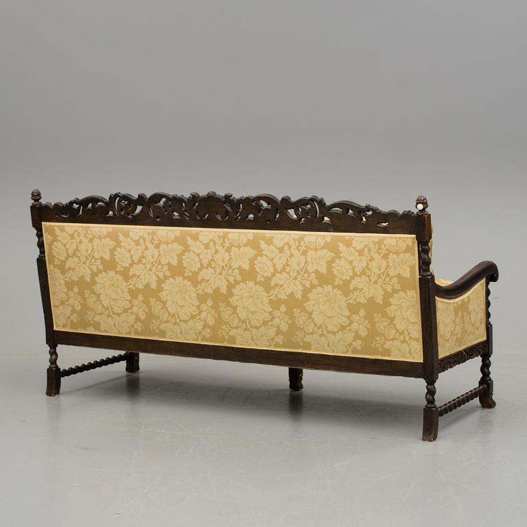 SOFFA, barockstil, 1900-talets första hälft.